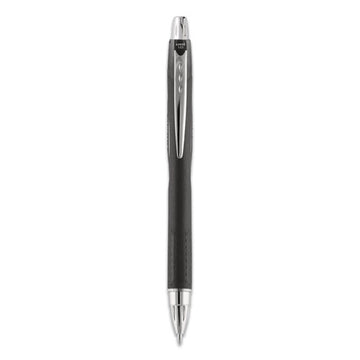 uni-ball® Jetstream Retractable Ballpoint Pen, Bold 1 Mm, Black Ink, Black Barrel freeshipping - TVN Wholesale